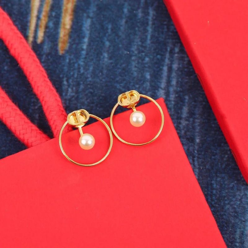 Digital Pendant Earrings Luxury Artificial Diamond Earrings Fashion Earrings