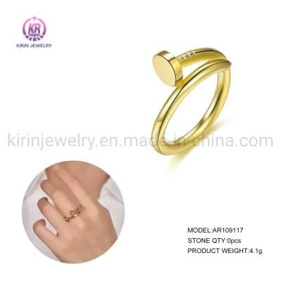 Anillos Custom Jewelry Never Fade Ring 10K 14K 18K Solid Yellow Gold Men&prime;s and Women&prime;s Wedding Band Rings