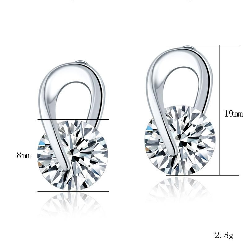 Promotion Gift Simple Earring Best Sale Fashion Brass Jewelry Earring