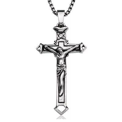 Stainless Steel Pendant Jesus Christian Festival Commemorative Jewelry Pendant