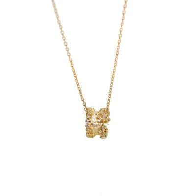 Wholesale Special Design Luxury Round Roll Women Chain Necklace