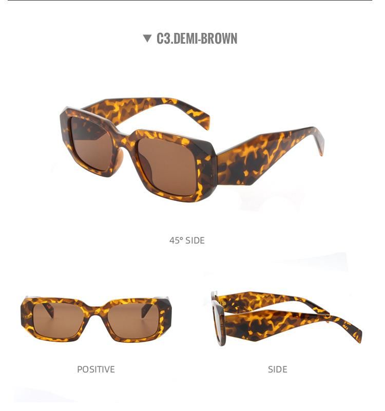 2022 Trendy Square Wholesale Designer Sunglasses Hip Hop Sunglasses for Unisex