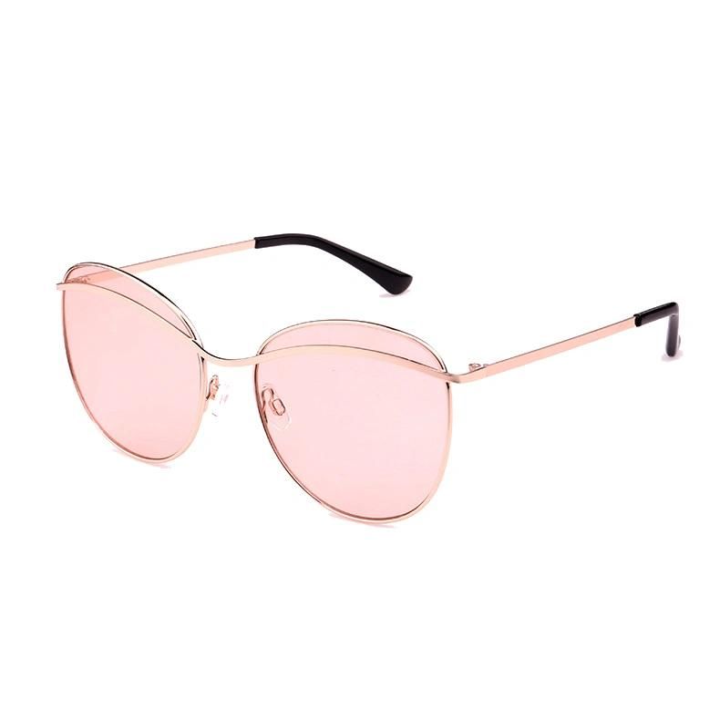 2018 Cat Eye Fashionable Metal Sunglasses
