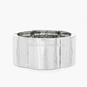 Women Fashion Cuff Bracelet Bangles Fashion Women Punk Alloy Metal Silver Big Cuff Bracelets