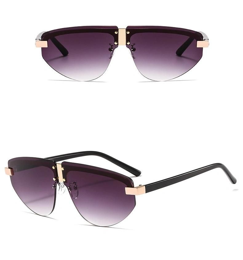 Women Luxury Wholesale Brand Designer Black High Quality Sunglasses