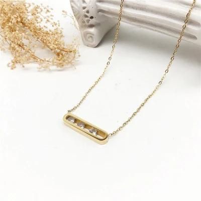 Gold Plated Fashion Jewelry Wholesale Jewelry Supplier Long Chain Necklace