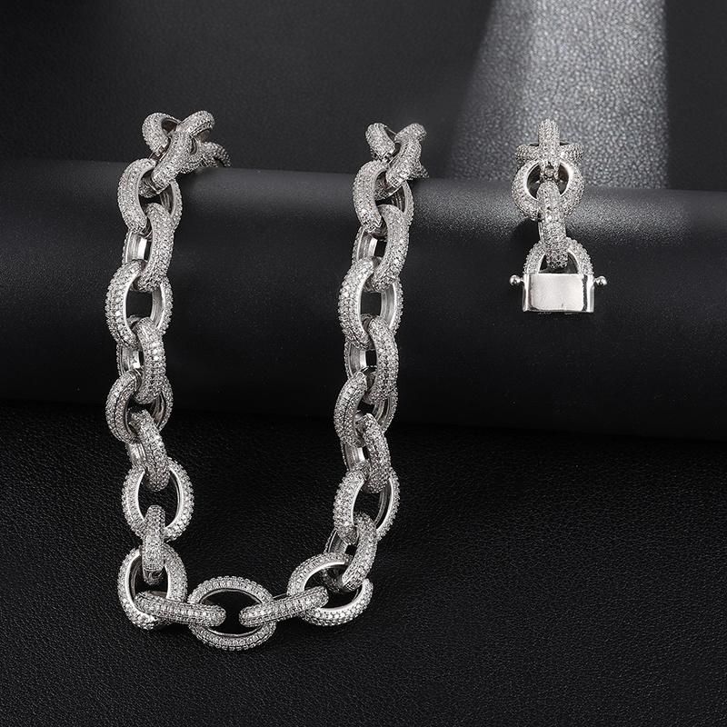 Charm Chain Necklace with Bold Knot for Women