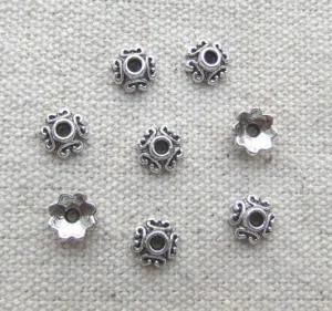 Silver Alloy Jewelry Parts (P04)
