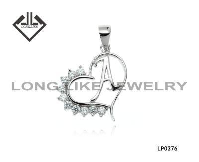 Sterling Silver Jewelry Valentine&prime;s Gift Pendant