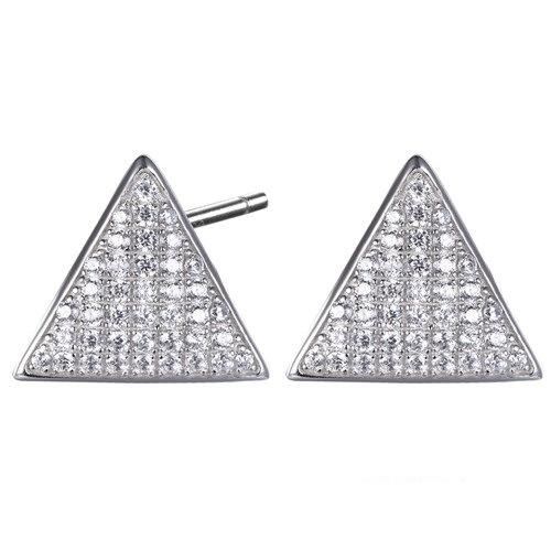 925 Sterling Silver Simple Round Stud Earring