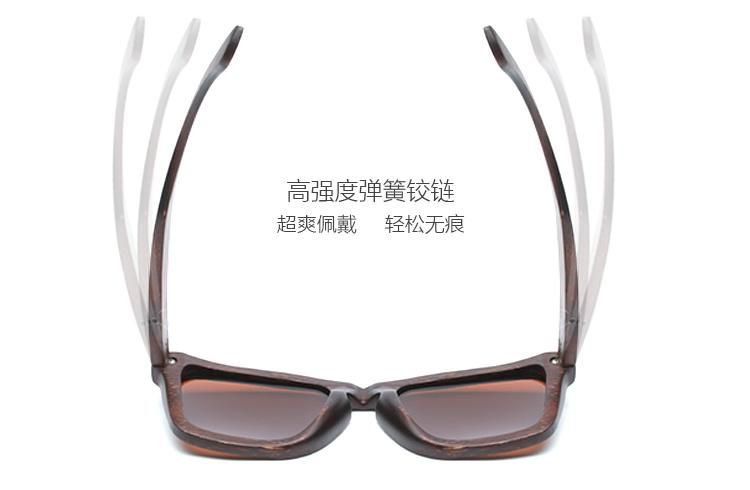 New Products Fashion Brand High Quality Wooden Sunglasses