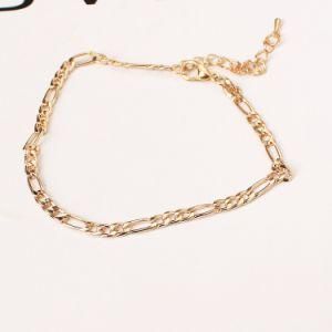 Simple Wild Section of High-Quality Metal Chain Anklet