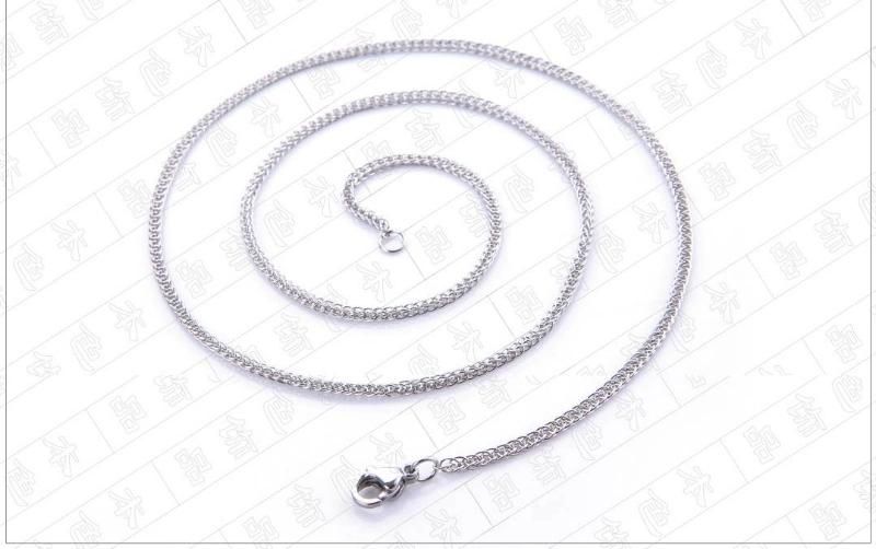 Wheat Chopin Chain Necklace Fashion Jewelry