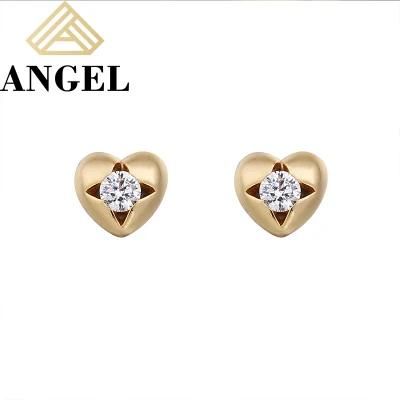 Fashion Accessories Fashion Jewelry Shining Big Cubic Zirconia Noissanite Lab Diamond Ring for Women