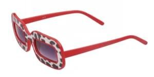 Fashion Square Lether Sunglasses (UV400 pretection CE/FDA) (M6148)