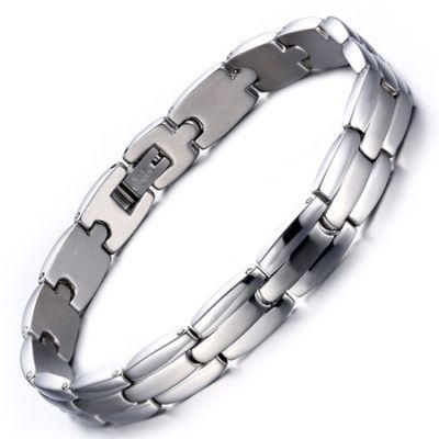 European Style New Jewelry Stainless Steel Men&prime;s Bracelet Titanium Jewelry