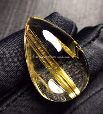 Hot Sale Rutilated Quartz Pendants Natural Crystal