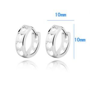 Fashion Cuff Stud Earring in Sterling Silver