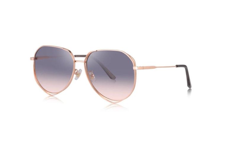 2020 Ready Made Designer Pilot Metal Fashion Sunglasses