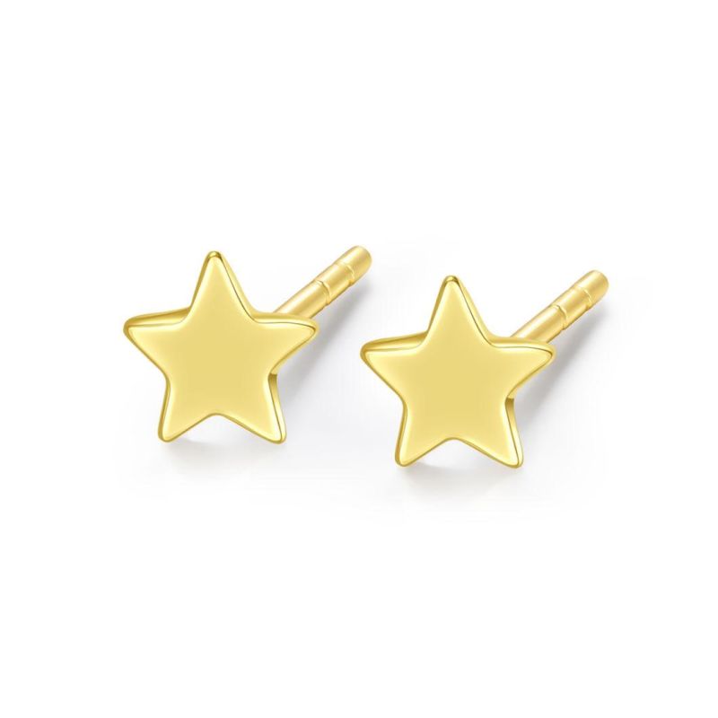 Fashion Jewelry Simple Earring Stud Star Earrings for Women