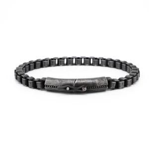 Personality Retro Trend Jewelryspecila Clasp Stainless Steel Men&prime;s Simple Bracelet