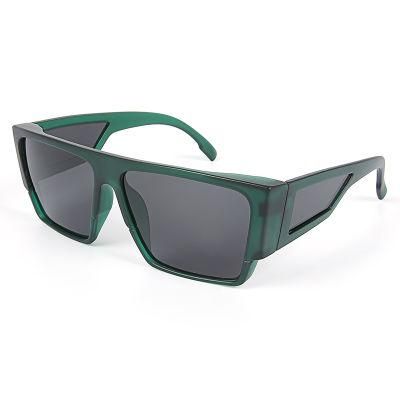 New Style Big Square Eyerim Shape Sunglasses Matt Plastic Frame Sunglass Wind-Proof Goggles Eyewear