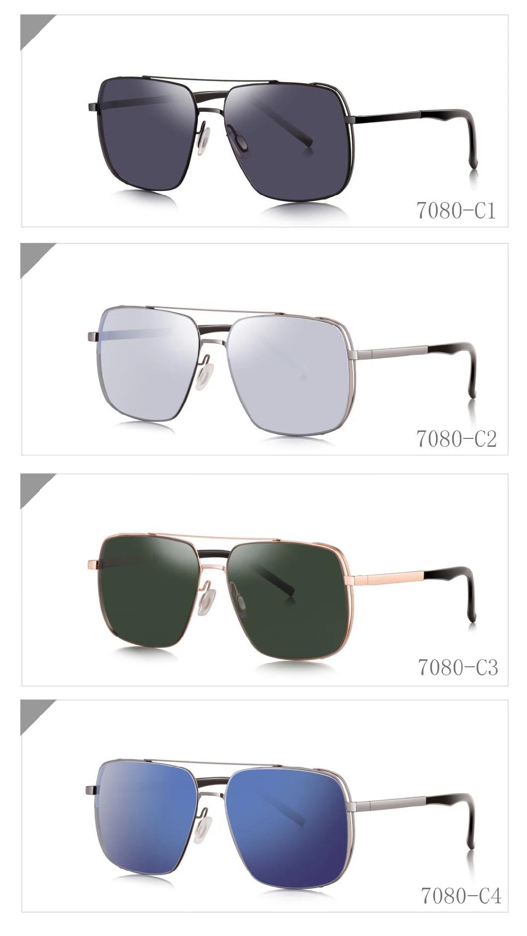2020 Newest Wholesale Classic Retro Men Metal Frame Sunglasses
