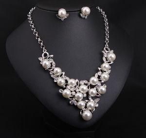 Elegant Simulated Pearl Bridal Jewelry Sets