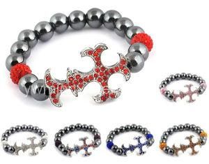 Christian Bracelet with Fashion Crosses (R018)