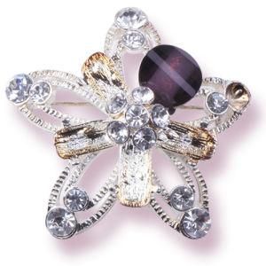 Garment Metal Brooch with Star Shaped (PL0295)