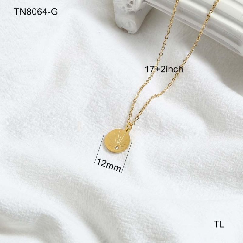 Manufacturer Custom Good Quality Fashion Jewelry Wholesale Fashion Stainless Steel Gold Necklace 2022 Women jewellery