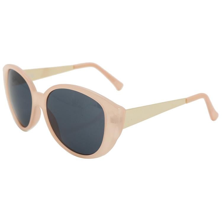 2020 Hot Selling Transparent Colored Metal Temple Sunglasses