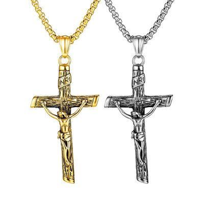 Stainless Steel Jewelry Cross Necklace Pendant Christian Product for Cr-G-Gx1668