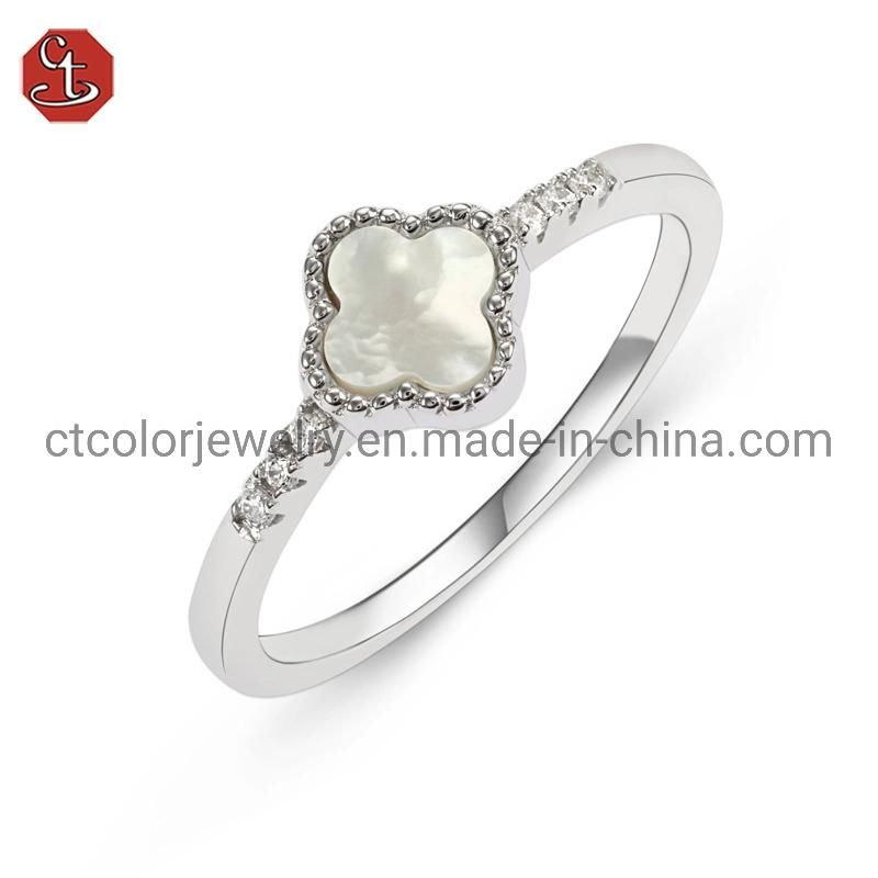 Fashion 18K 14K Gold Plated Fashion Wedding Stainless Steel Silver Man Finger Rings Design Engagement Jewelry