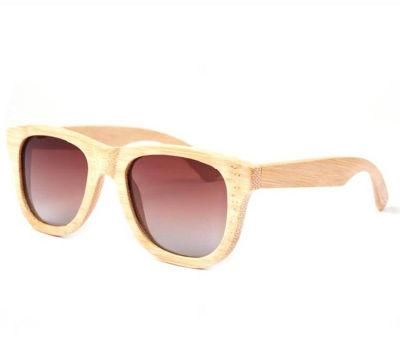 Explosion Hot Bamboo Glasses Retro-Coated Bamboo Legs Polarized Sunglasses Sg3018