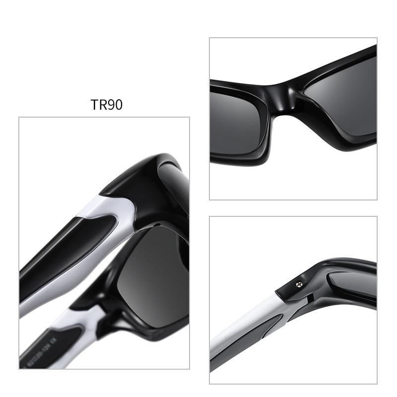 Custom Fashion Tr90 Frame High Quality Man Sports Polarized Sunglasses 3328
