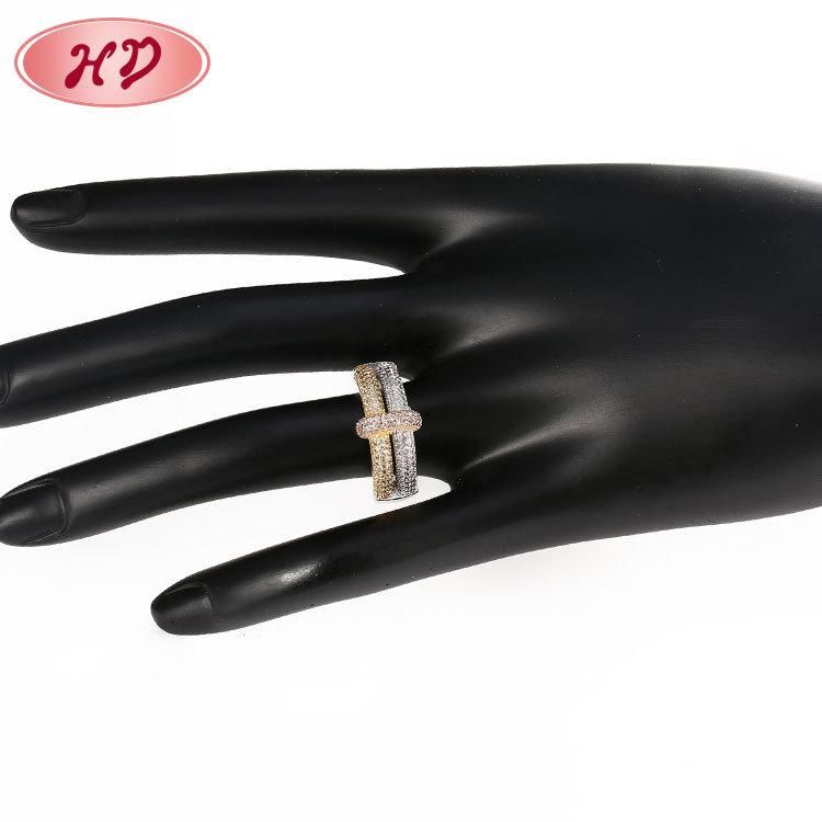 Accessories Ring Women 2020 New Arrived Gold Plated Engagement Band Trendy Women Finger Ring