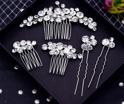 Bridal Wedding Crystal Hair Comb Headpiece Hair Vines. Bridal Headband Hair Stick Headpiece