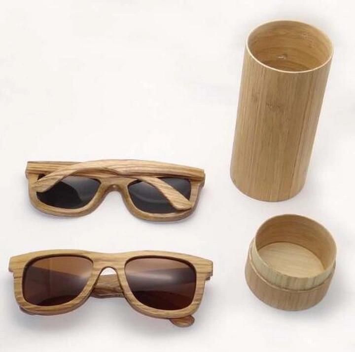 Bamboo Wood Polarized Sunglasses with Customized Logo