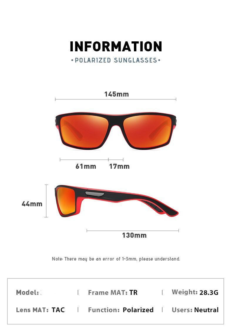 Custom Polarized Cycling Sunglasses for Unisex Tr90 Sports Sunglasses