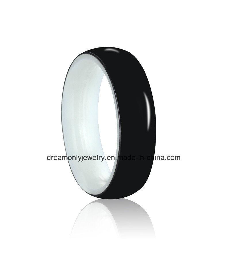 Luminous Carbon Fiber Ring Luminous Epoxy Ring