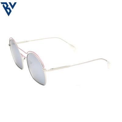 BV Ready Stock Fashion Brown Lens Metal Polarized Sunglasses
