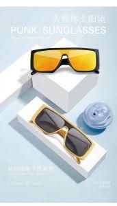 2021new Arrivals One-Piece Frame PC Shade Sunglass for Unisex