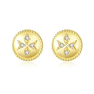 OEM Silver Jewelry Multicolored Fashion Body Piercing Ear Studs