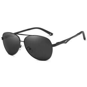 Aluminum Mirrored Sport Driving Polarized Sunglasses Retro Oversized Sun Glasses