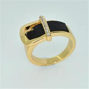 Promotion Wholesale Jewelry Plated 18k Real Gold Ring Factory Price Fashion Jewelry Free Shipping (R140039)