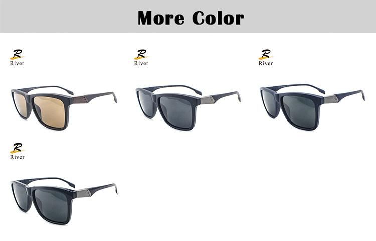 Wholesale Tr90 UV 400 Shades Sun Glasses Brand Designer Men Polarized Sunglasses 2021