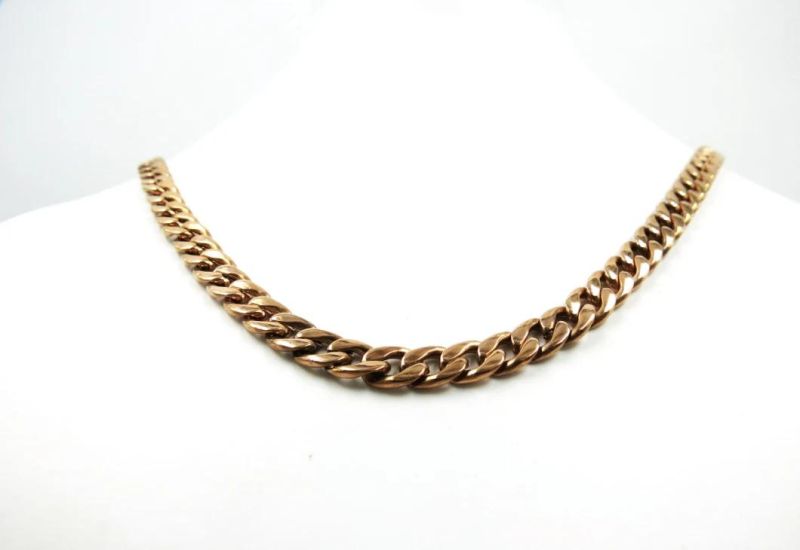 Fashion Jewelry Rose Golden Necklace