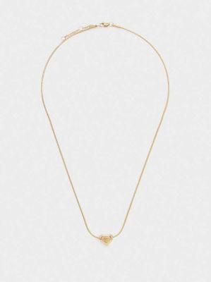 Fashion Jewelry &quot;Love&quot; Shape Short Stainless Steel Necklace with Heart