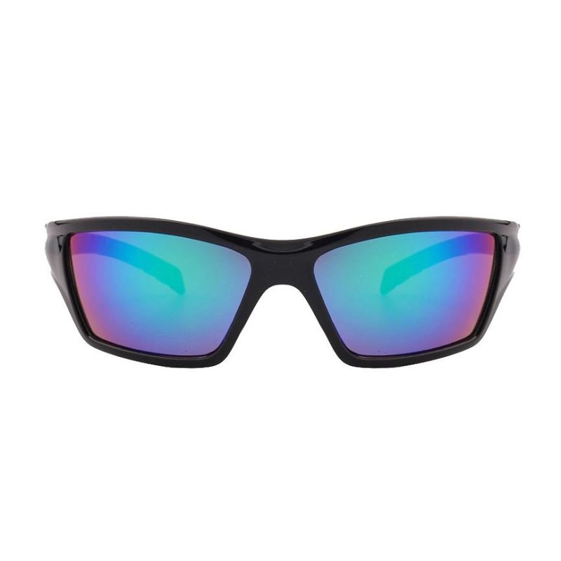 Latest Fashion Plastic Sport Sunglasses with Rubber Tip